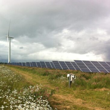 Community Solar and wind farm