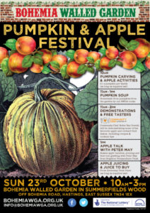 Pumpkin and apple festival @ Summerfield Woods, Off Bohemia Road, Hastings