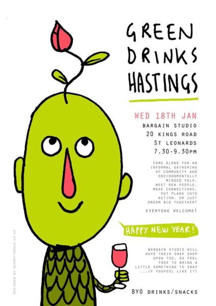 Green Drinks for the New Year @ Bargain Studio | England | United Kingdom