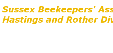 Hastings and Rother Beekeepers