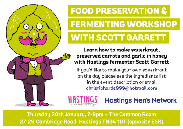 FOOD PRESERVATION & FERMENTING WORKSHOP @ The Common Room